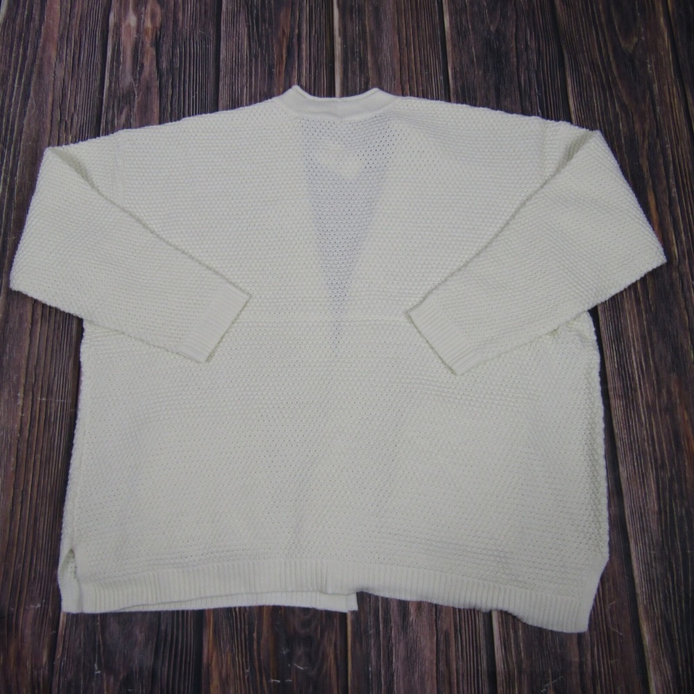 Marine Layer NEW NWT Womens XL Ivory White Catalina Cardigan Sweater - Picture 4 of 5